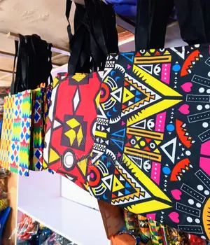 Ankara Souvenir Tote Bags