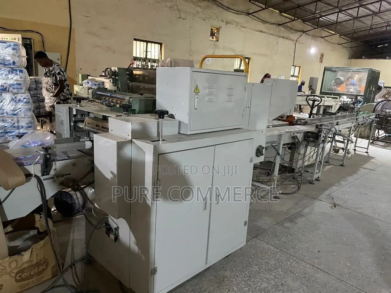 Automatic Toilet Paper and Kitchen Towel Packing Machine