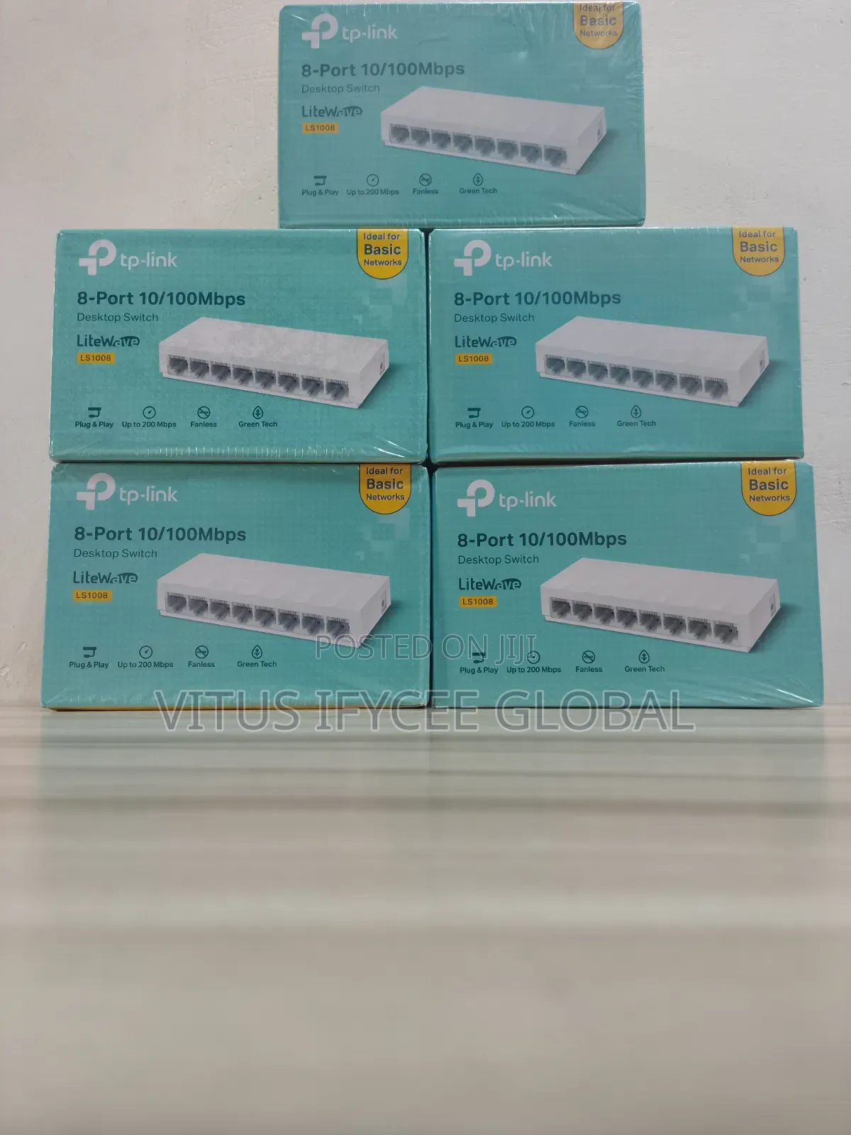 Tp-Link 8-Pirt Desktop Switch