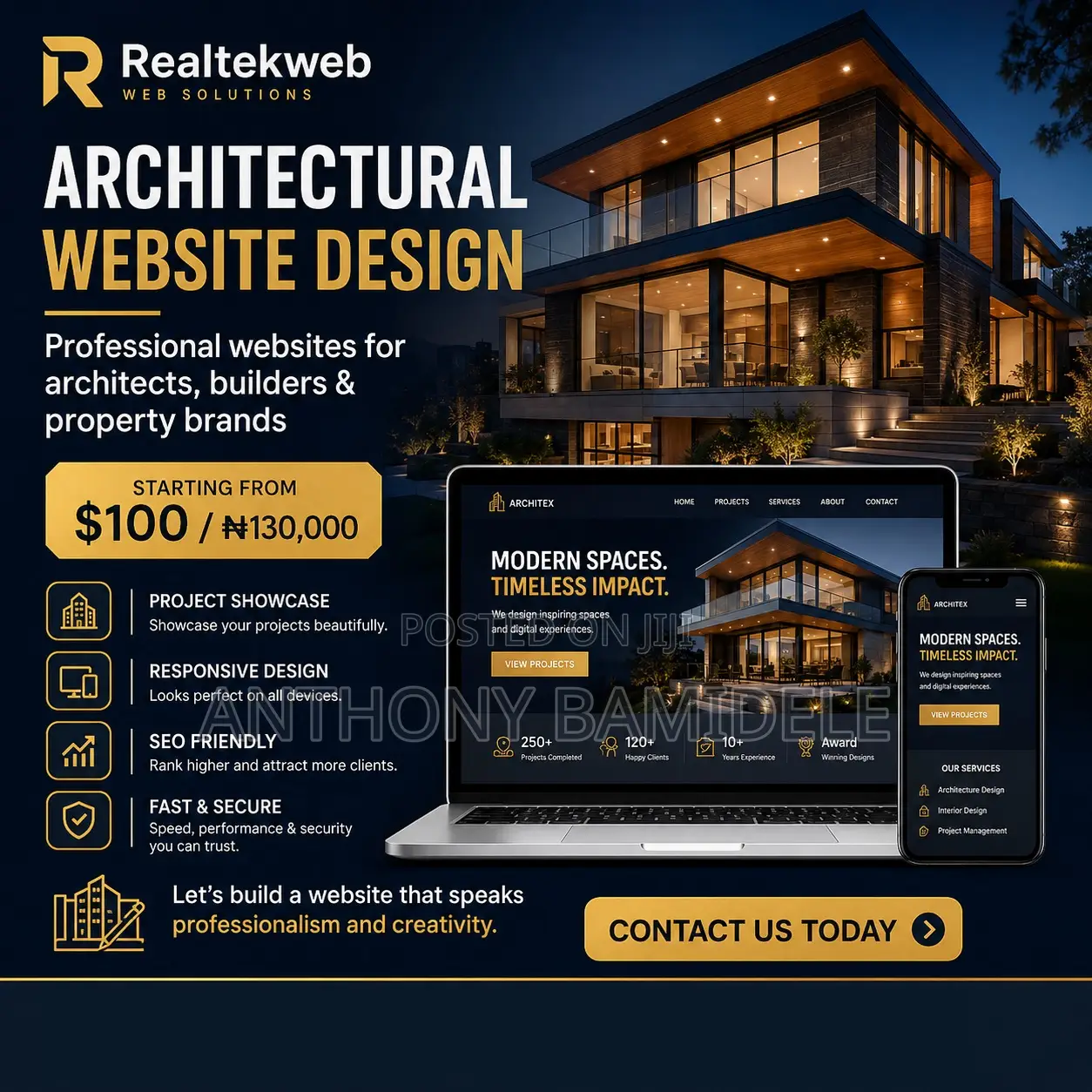 Need A Website? Talk To Us