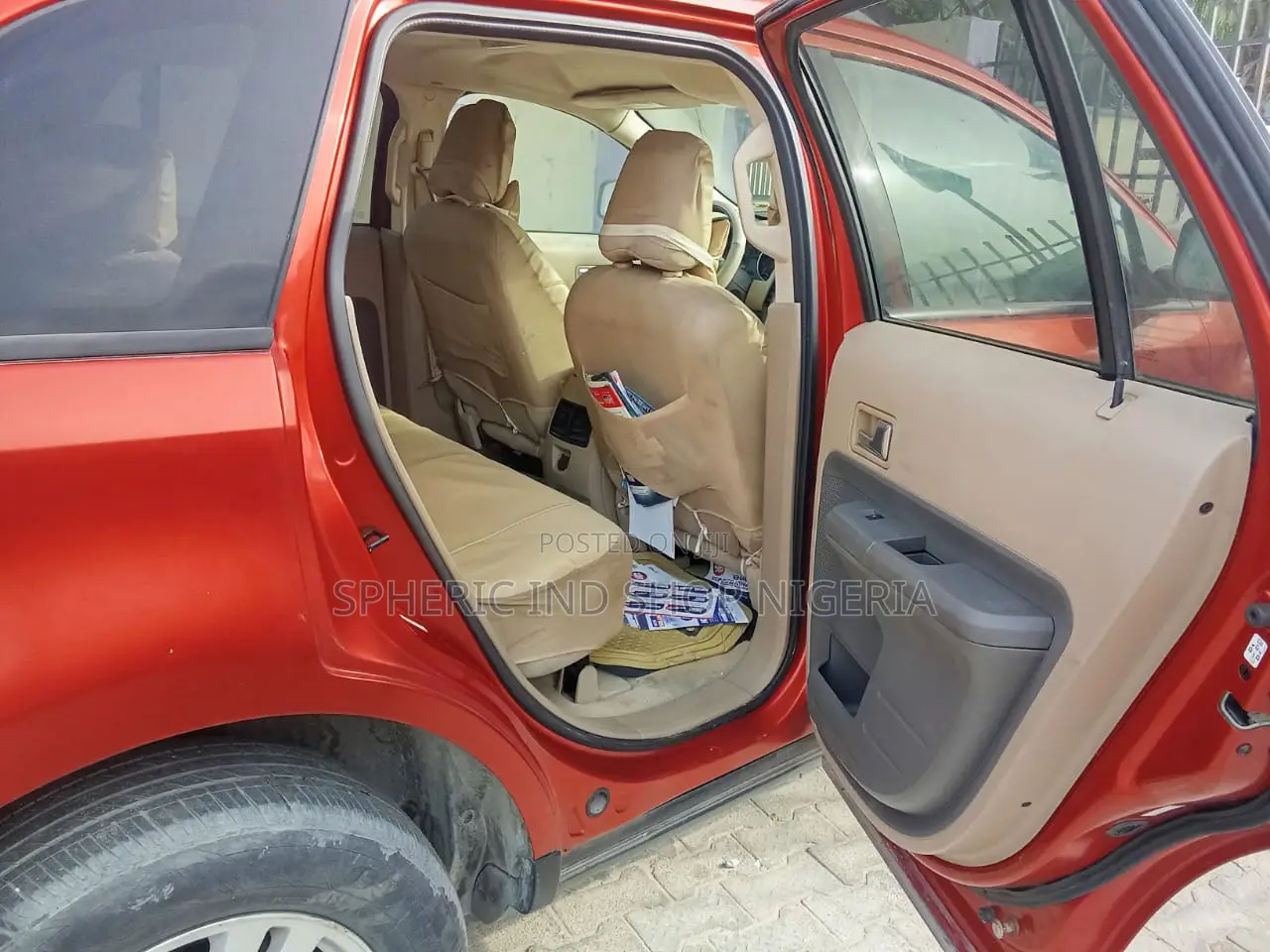 Ford Edge 2008 Orange