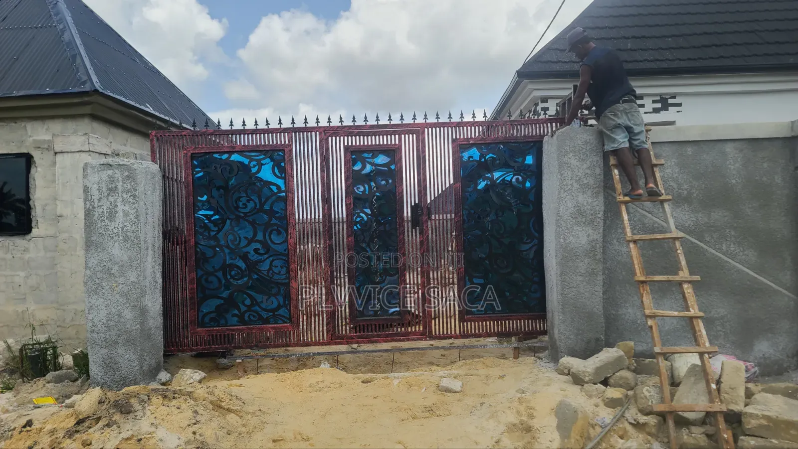 Wrought-Iron Gate