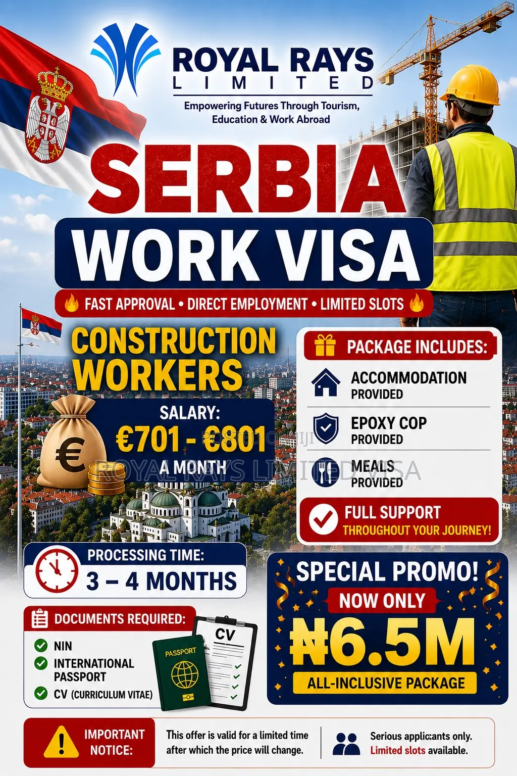 Serbia Work Visa