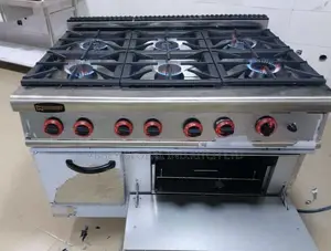 6bunner Gas Cooker With Oven