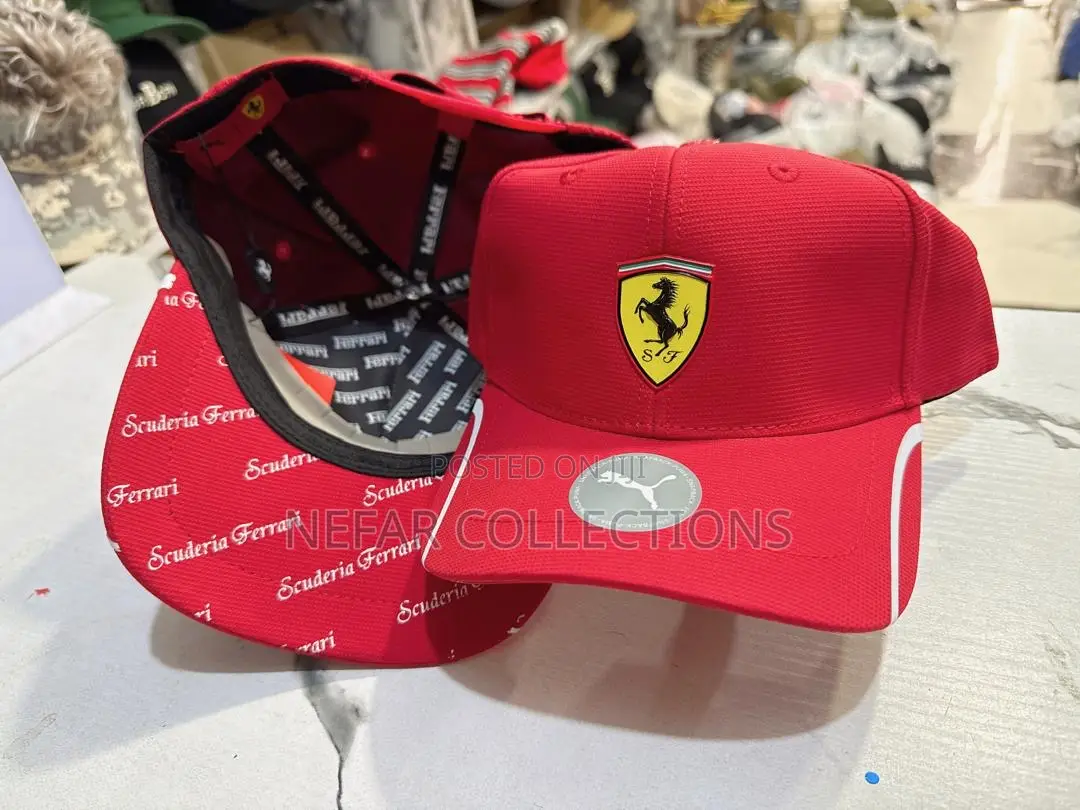 Ferrari Face Cap