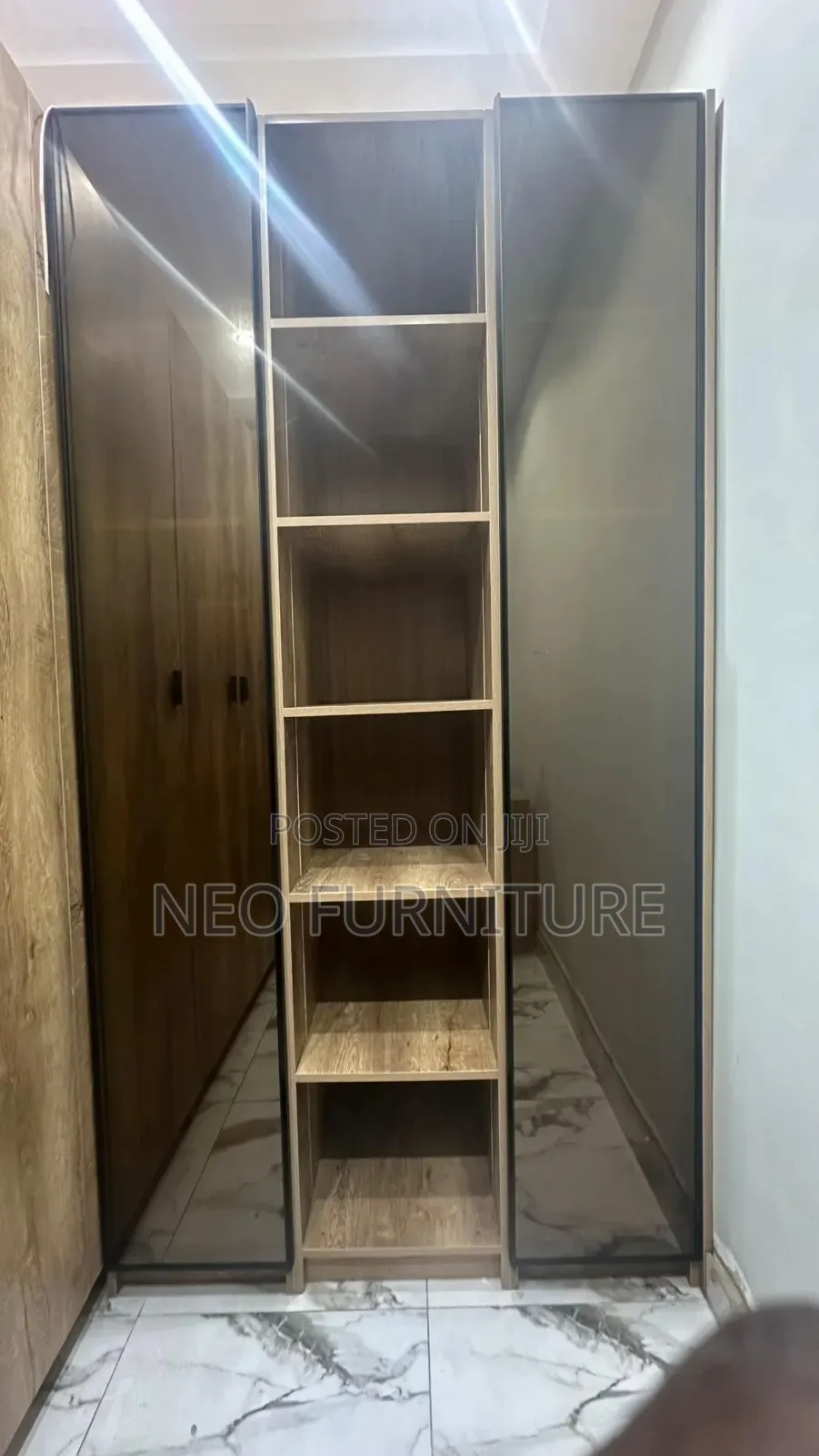 L Shape Wardrobe