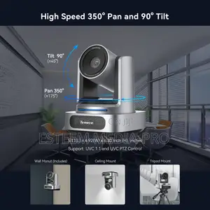 Tenveo Ai Tevo-Ez10h PTZ 10x Video Conferencing Liv Streamng Camera