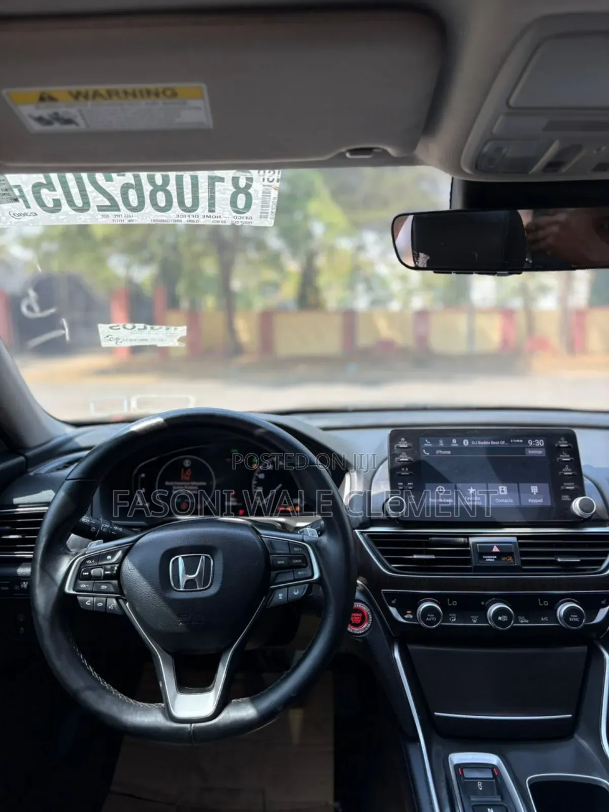 Honda Accord EX 2018 Black