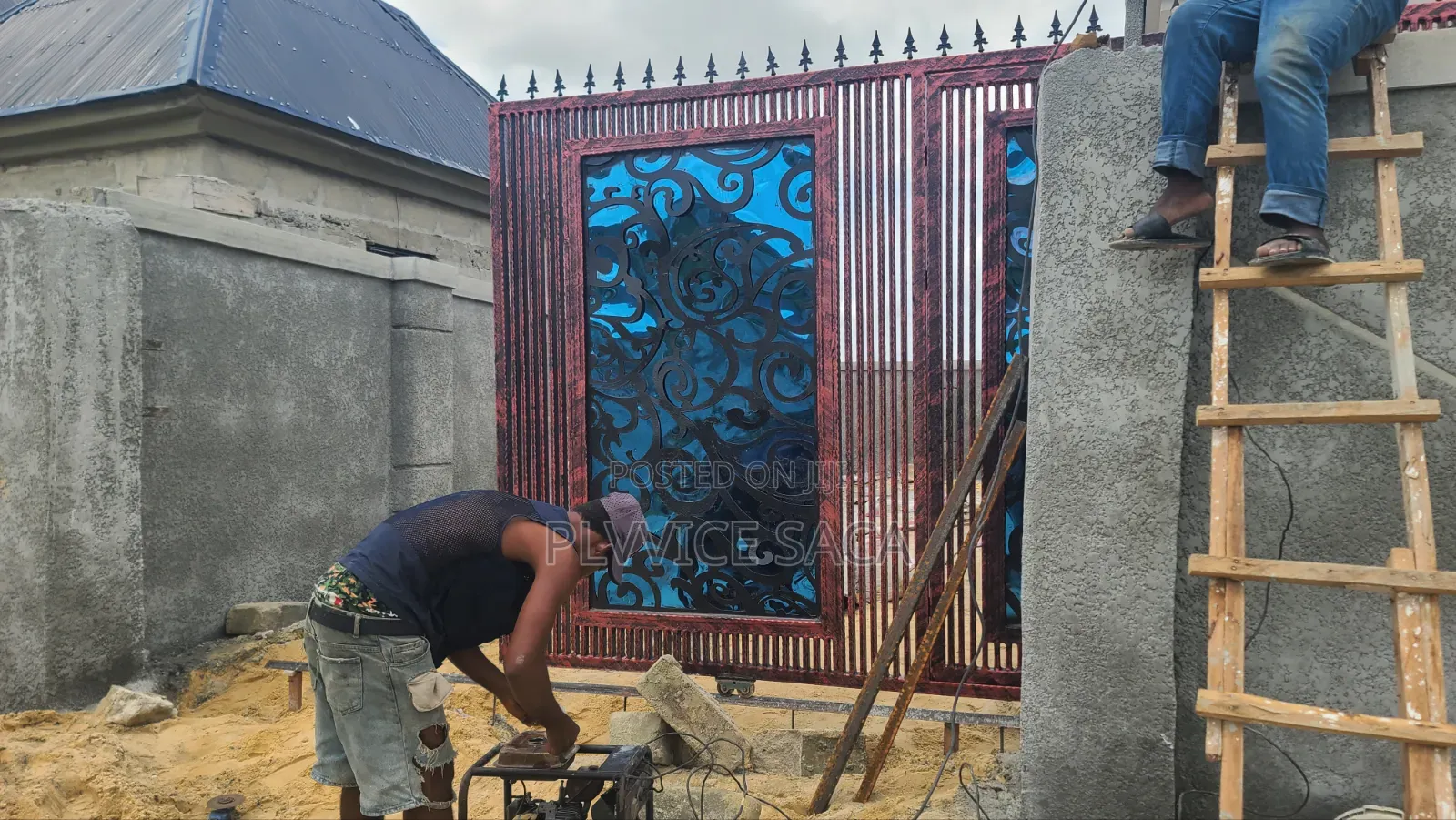 Wrought-Iron Quality Gate