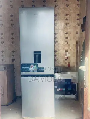 Hisense Double Door 35dcb Bottom Freezer Refrigerator 268 Litres