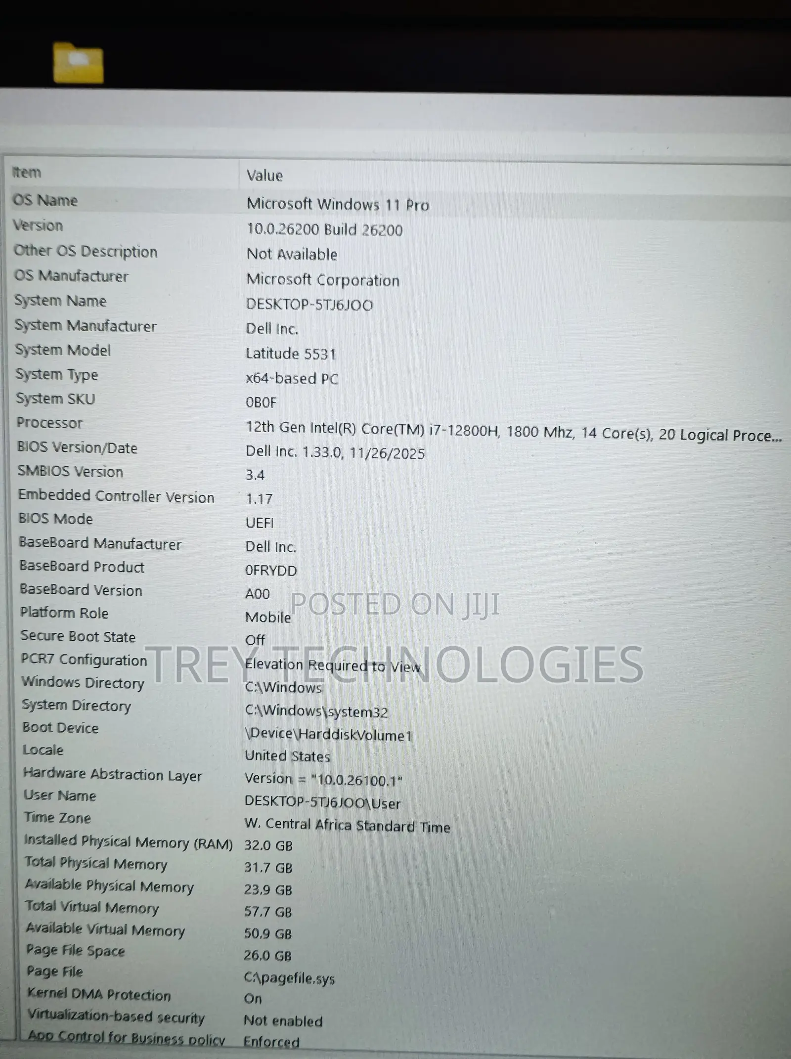 Laptop Dell Latitude 5530 32GB Intel Core i7 SSD 512GB