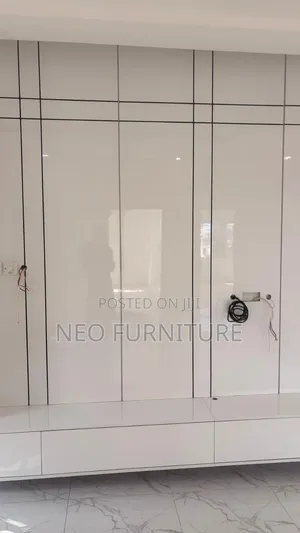 Tv Console With Shelves