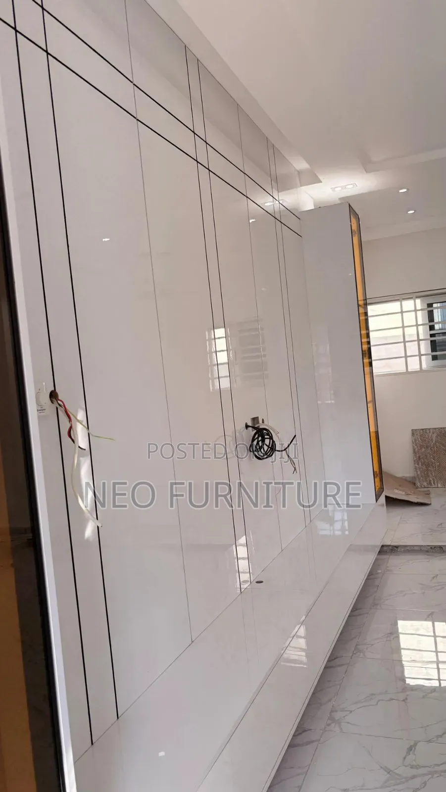 Tv Console With Shelves