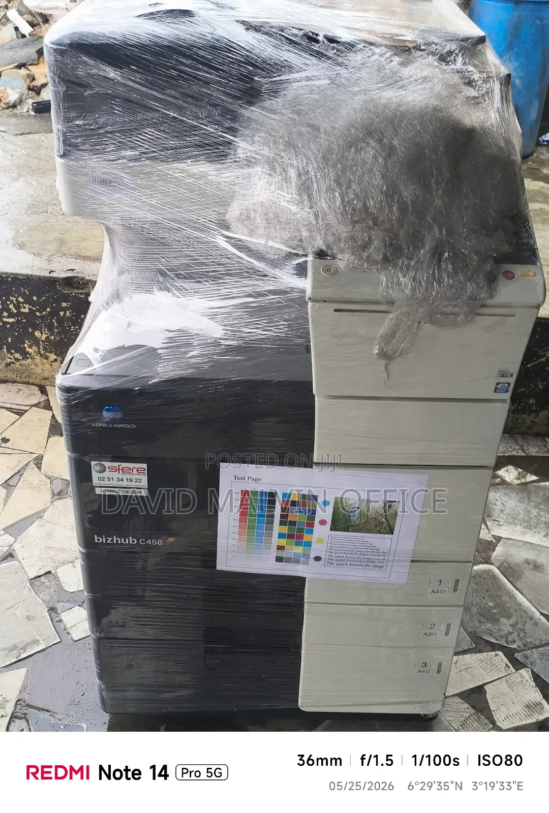 Konica Minolta C458