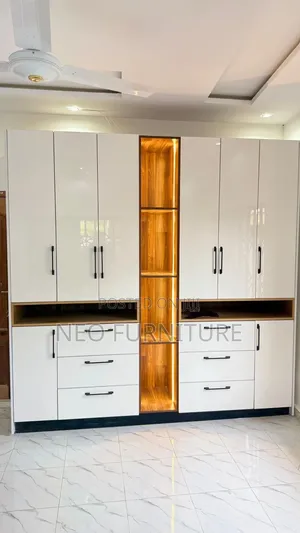 6 Doors Wardrobe With Shoe Rack