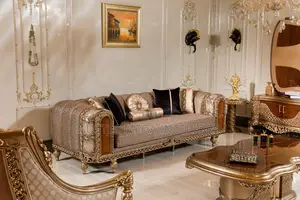 Classic Sofa Set With Console, Dining and Centre Table