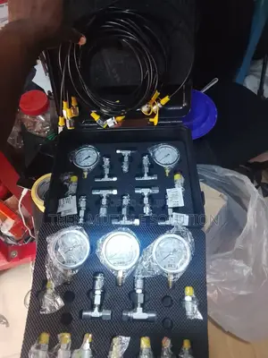 5 Pics Hydraulic Pressure Guage Kit