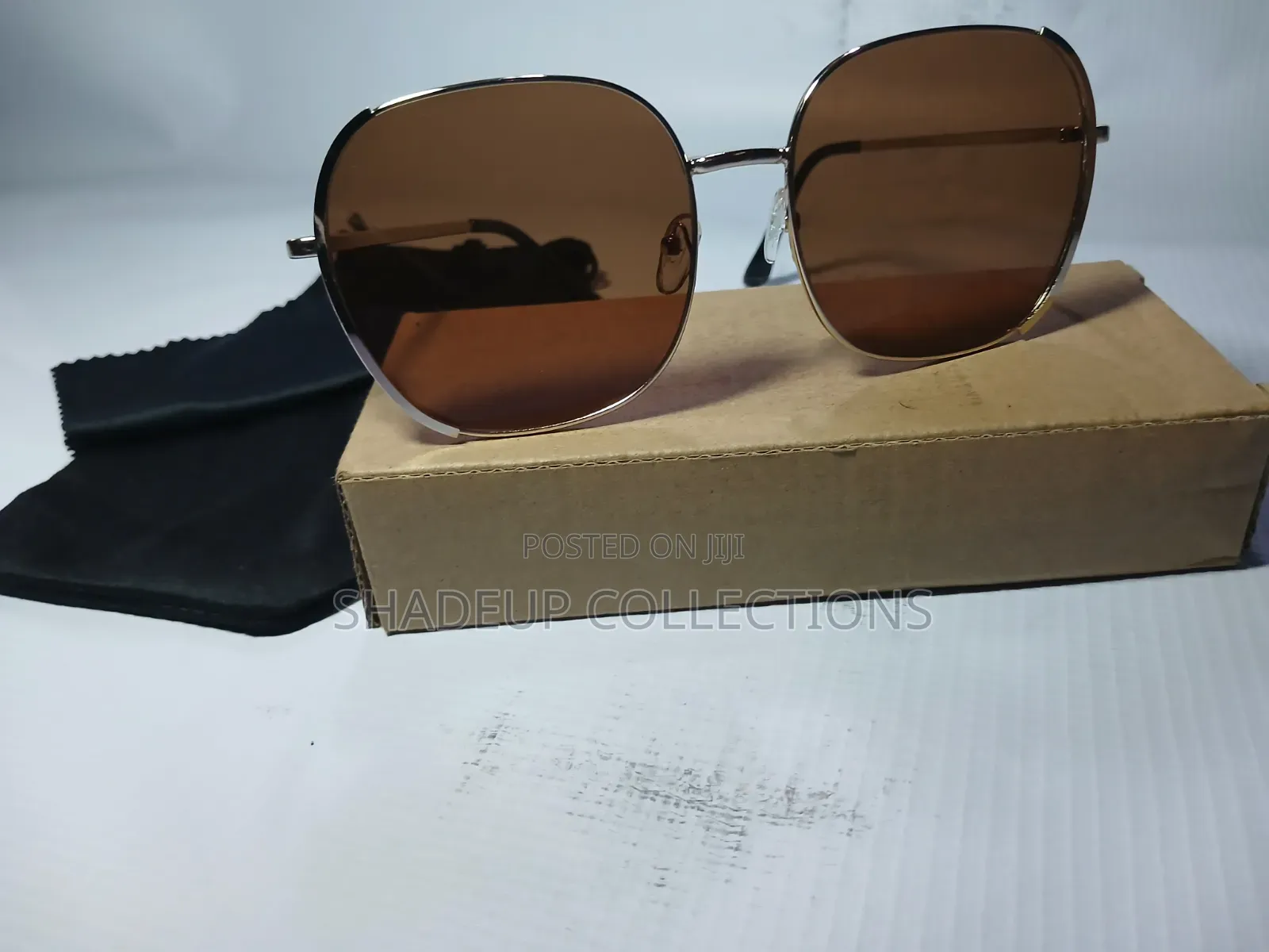 Large Frame Tinted Sunglasses