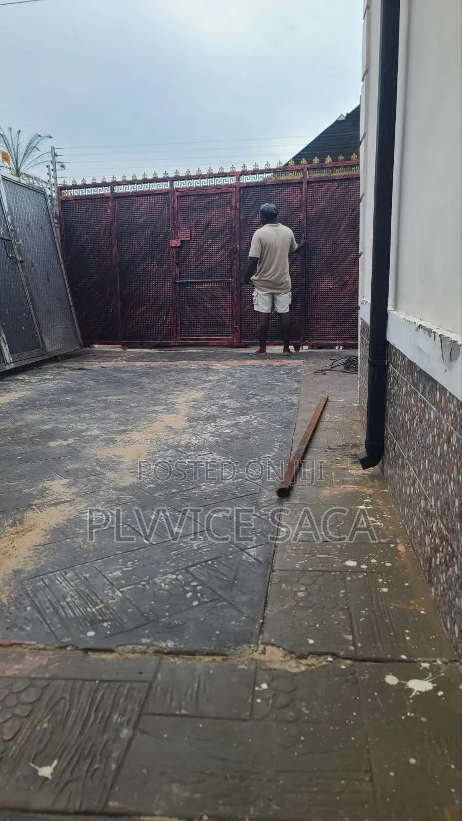Wrought-Iron Gate Finished