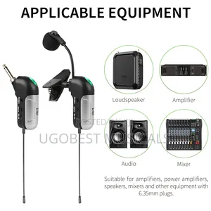 Wireless Saxophone Microphone System | Clip-on Instrument Mic