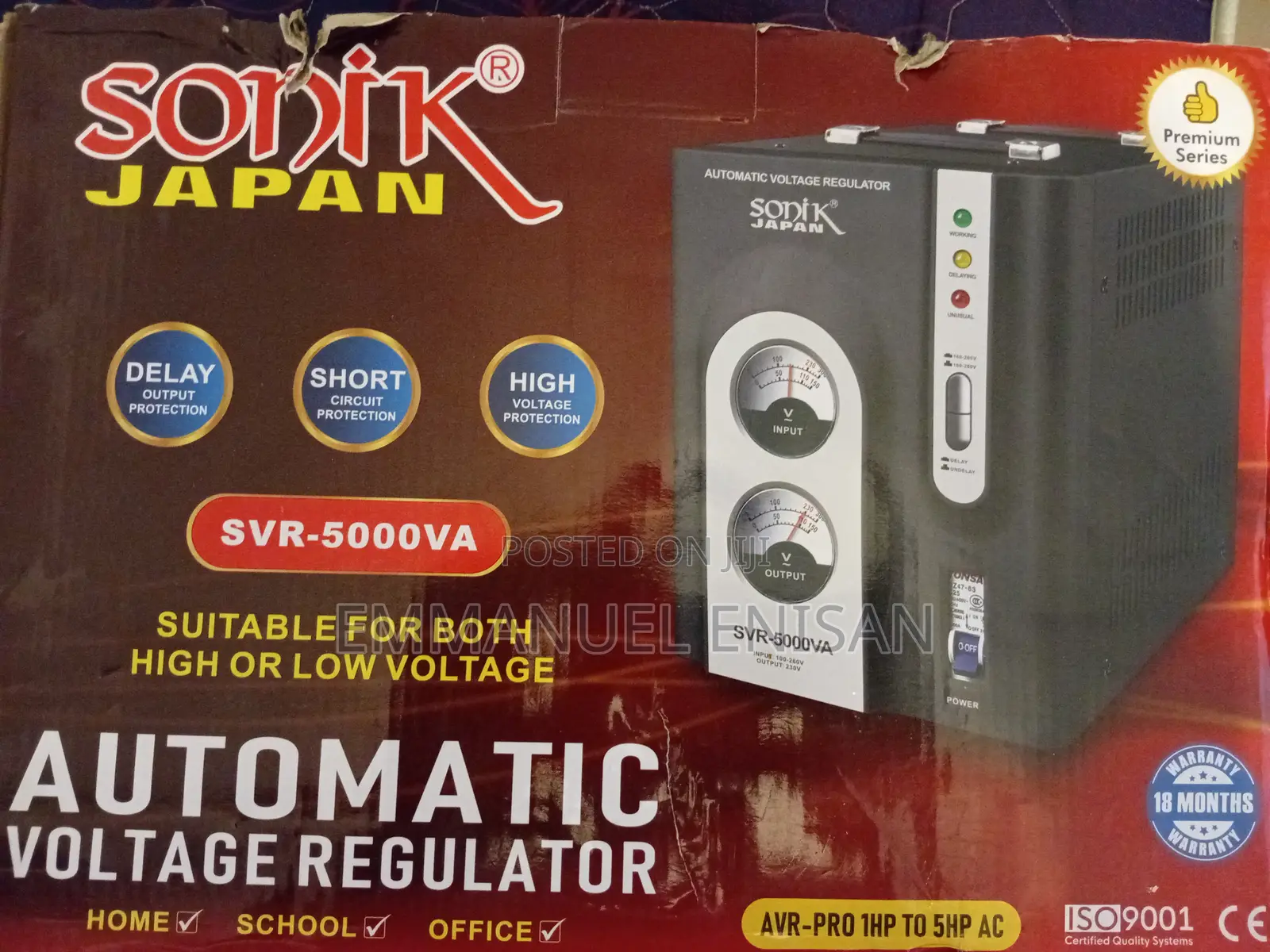 5kva Sonik Stabilizer