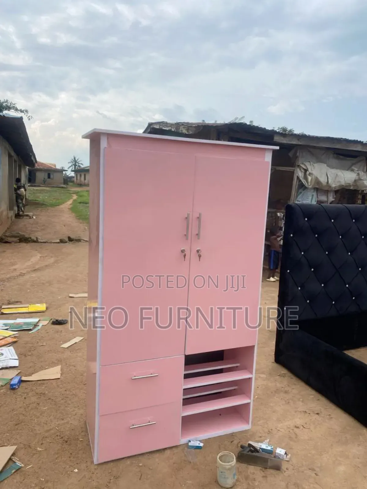 2 Doors Wardrobe