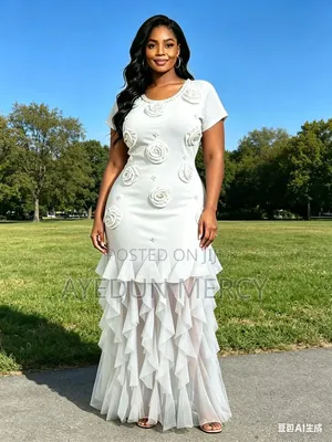 Fluffy Ladies Dress