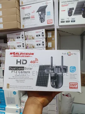 Dual Lens Solar PTZ Camera - Ubox App
