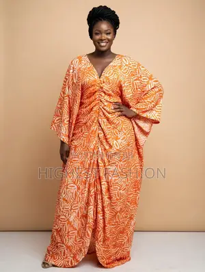 Long Pinned Gown - Style 391