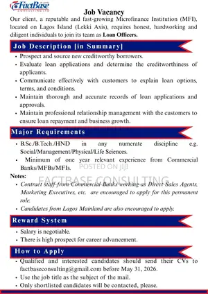 Loan Officer