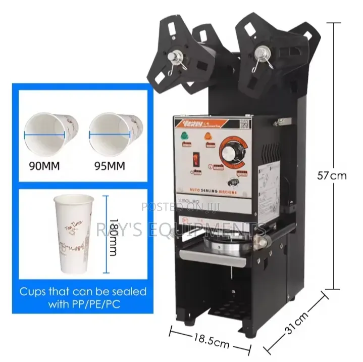 Semi Automatic Cup Sealer Machine