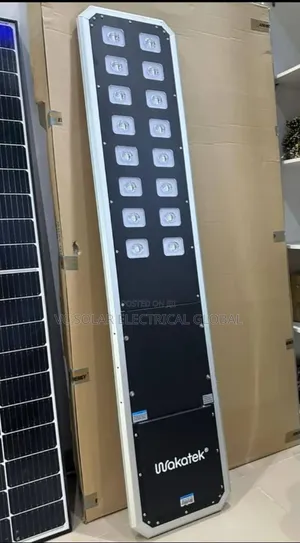 Wakatek All-in-One Solar Street Light – 160w 
