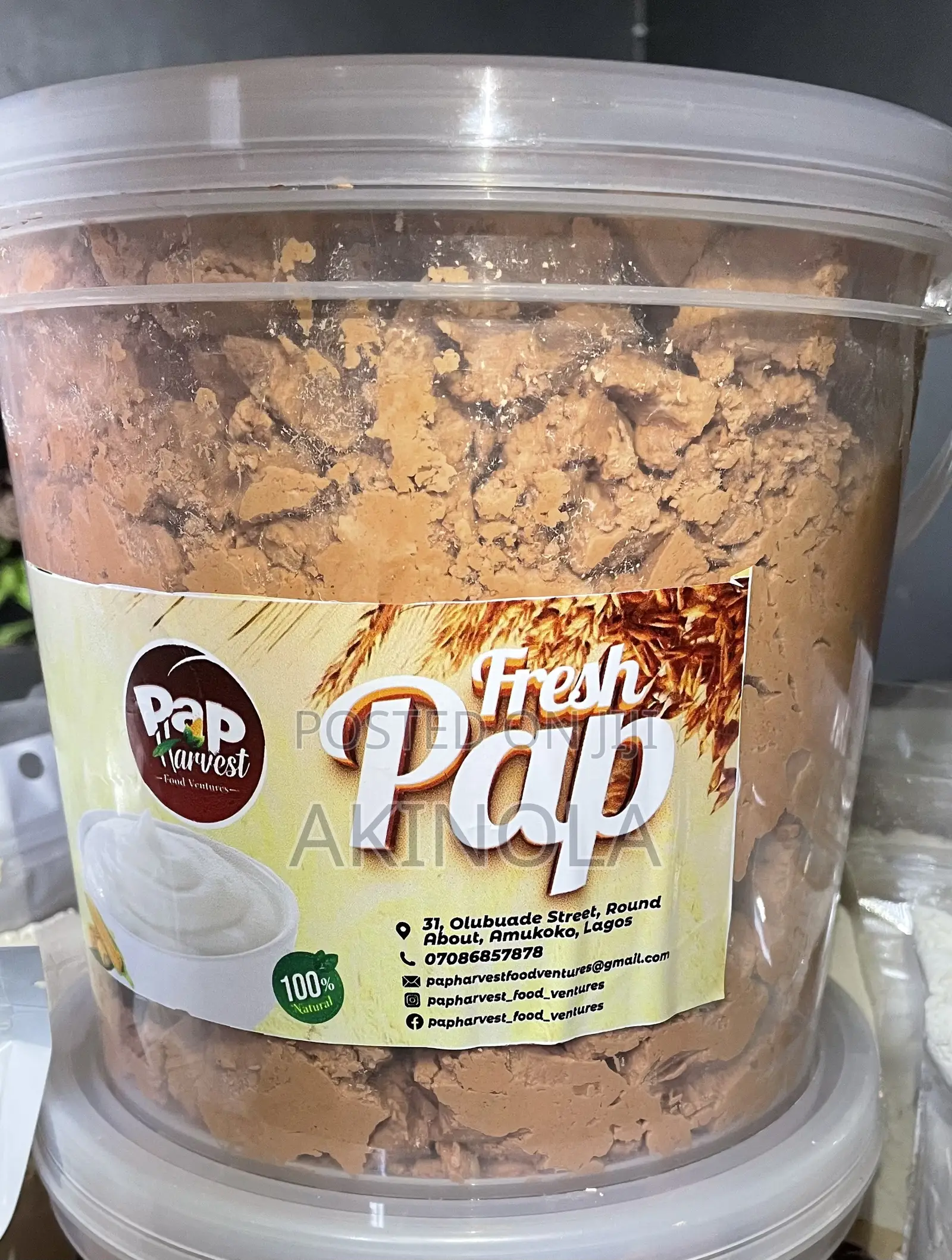 Freshly Made Pap