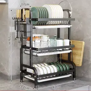 3-tier Dish Plate Rack