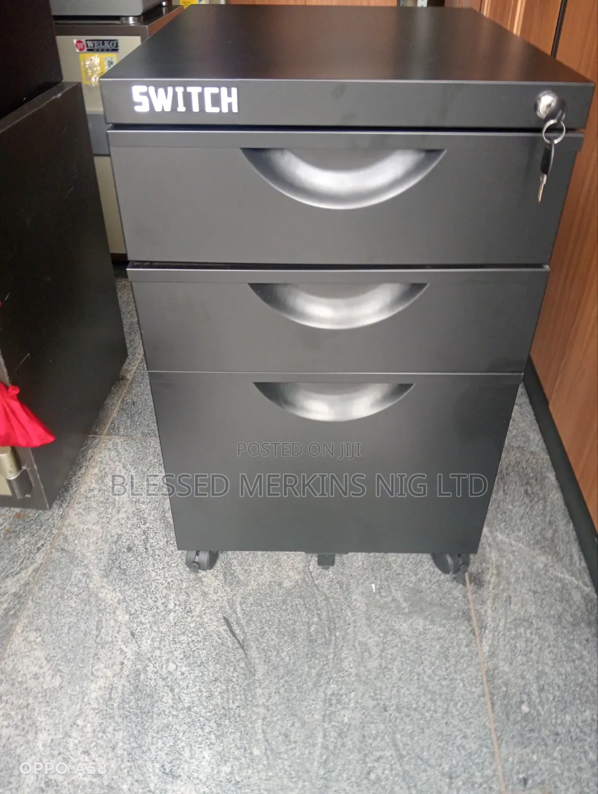 Metal 3 Drawer
