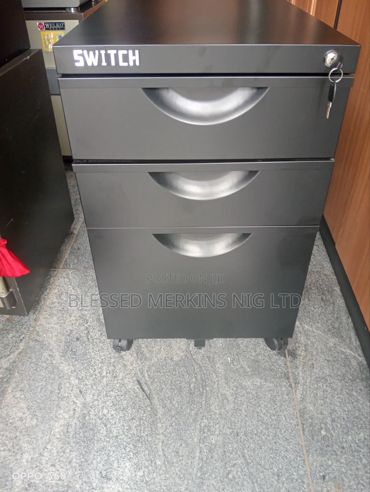 Metal 3 Drawer