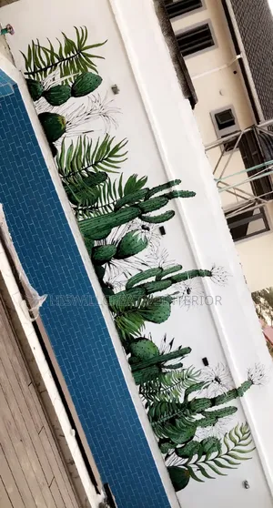 Mural Painting Pool Side