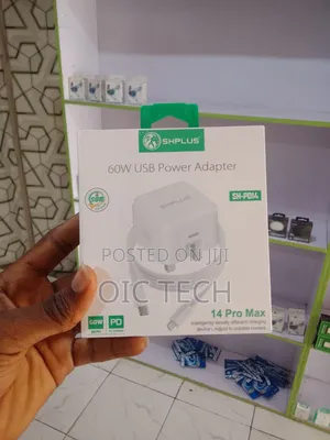 Shplus 60w Usb-C Pd Fast Charger – Power Adapter With Type-C Cable