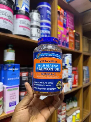 Pure Alaska Omega-3 Wild Alaskan Salmon Oil 1000mg-210softgel