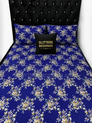 Pure Cotton Blue Floral Bedding