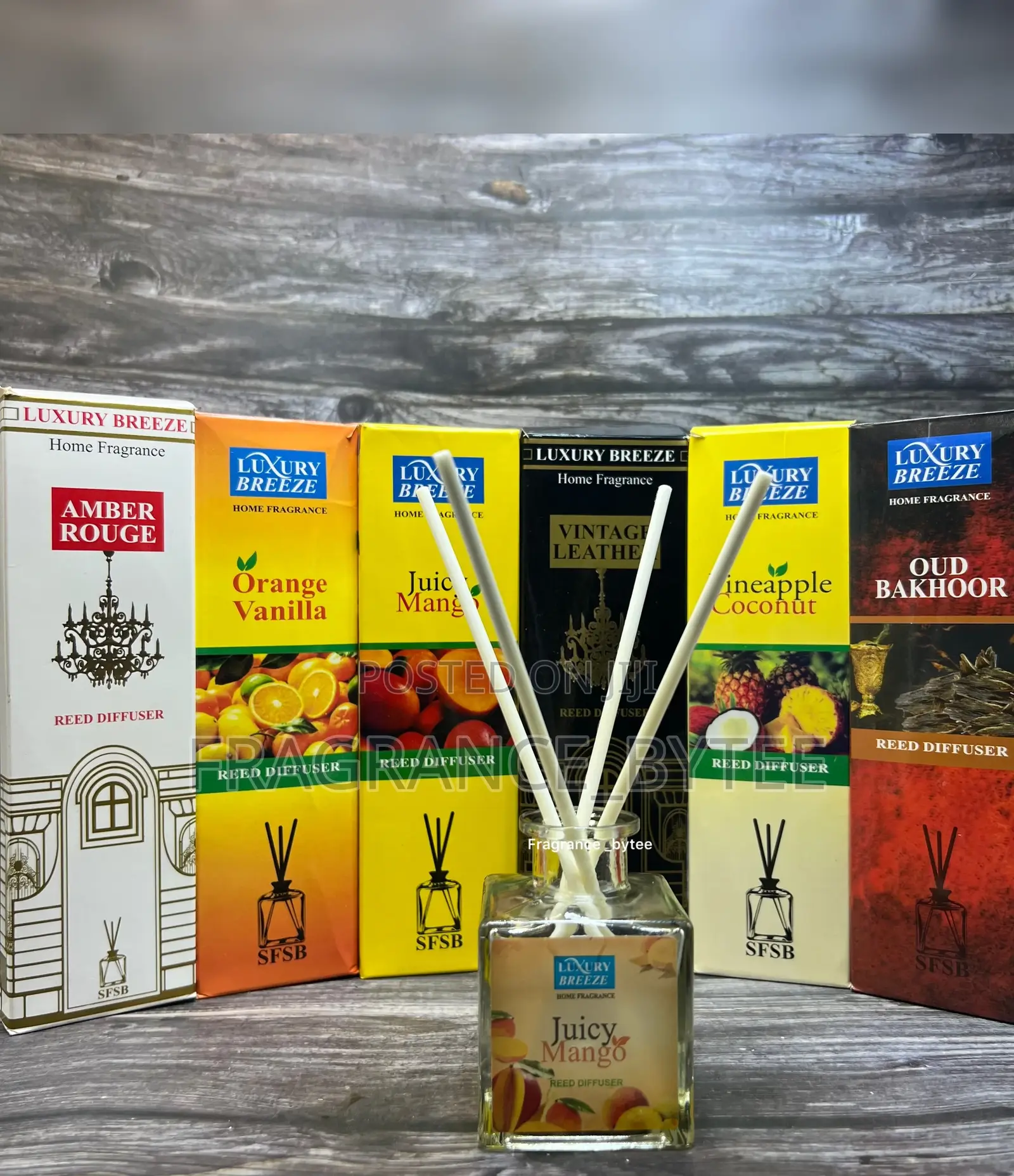 Luxury Breeze 90ml Reed Diffuser