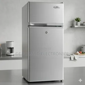 Haier Thermocool 95 Litres Double Door Fridge Silver