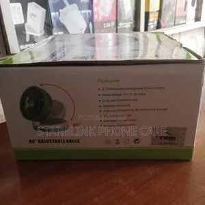 Iw8038-C Rechargeable Table Wall Mounted Fan