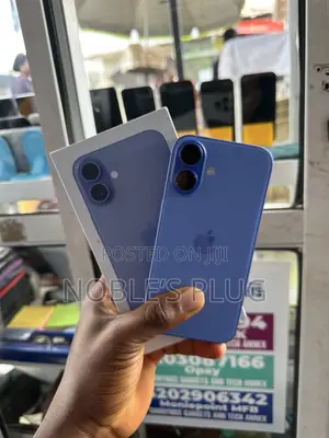 New Apple iPhone 16 128 GB Blue