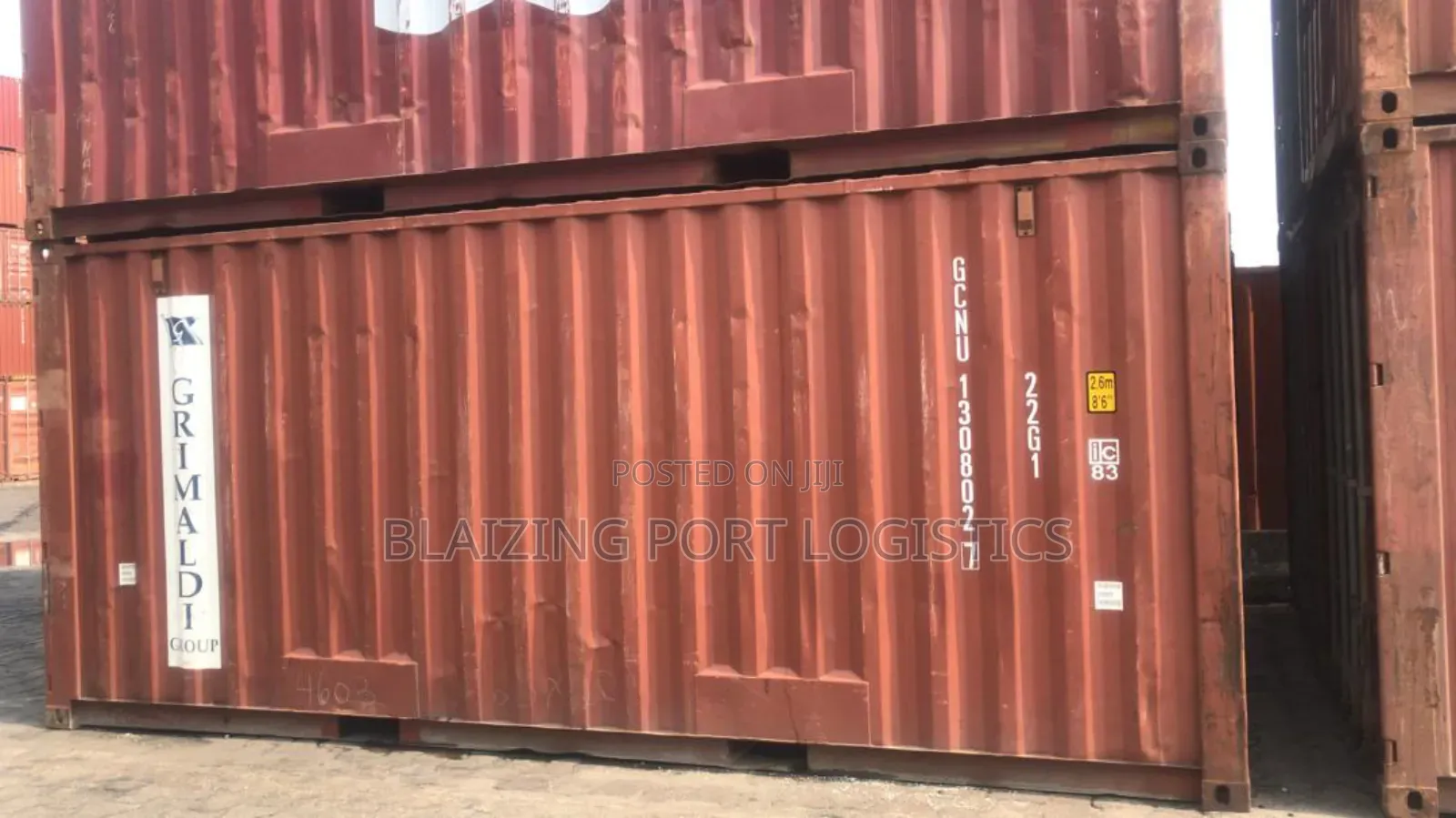 Strong 20ft Shipping Container for Sale | Clean Secure