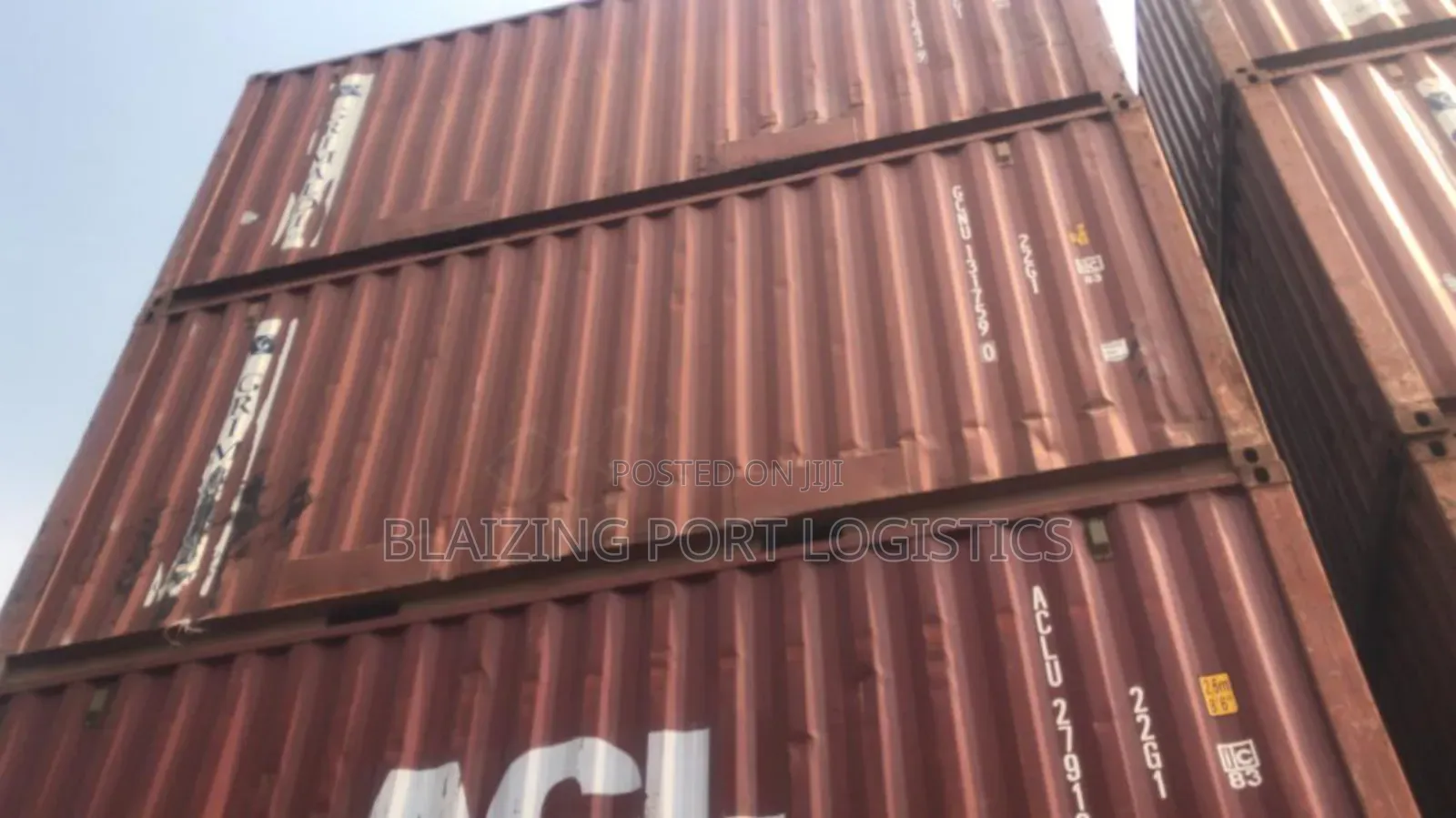 Strong 20ft Shipping Container for Sale | Clean Secure