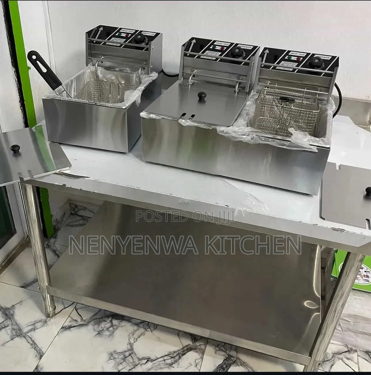 Double Deep Fryer