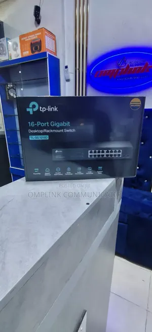 16-Port Gigabit Desktop/ Rackmouth Switch Tl-Sg1016d