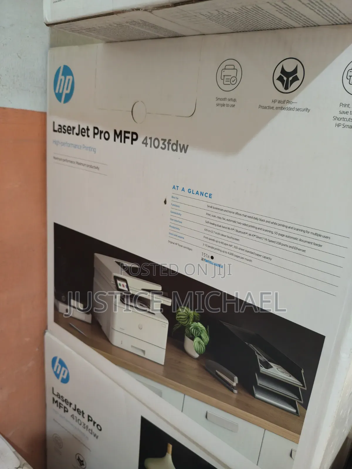 Hp Laserjet Pro M4103fdw MFP Printer