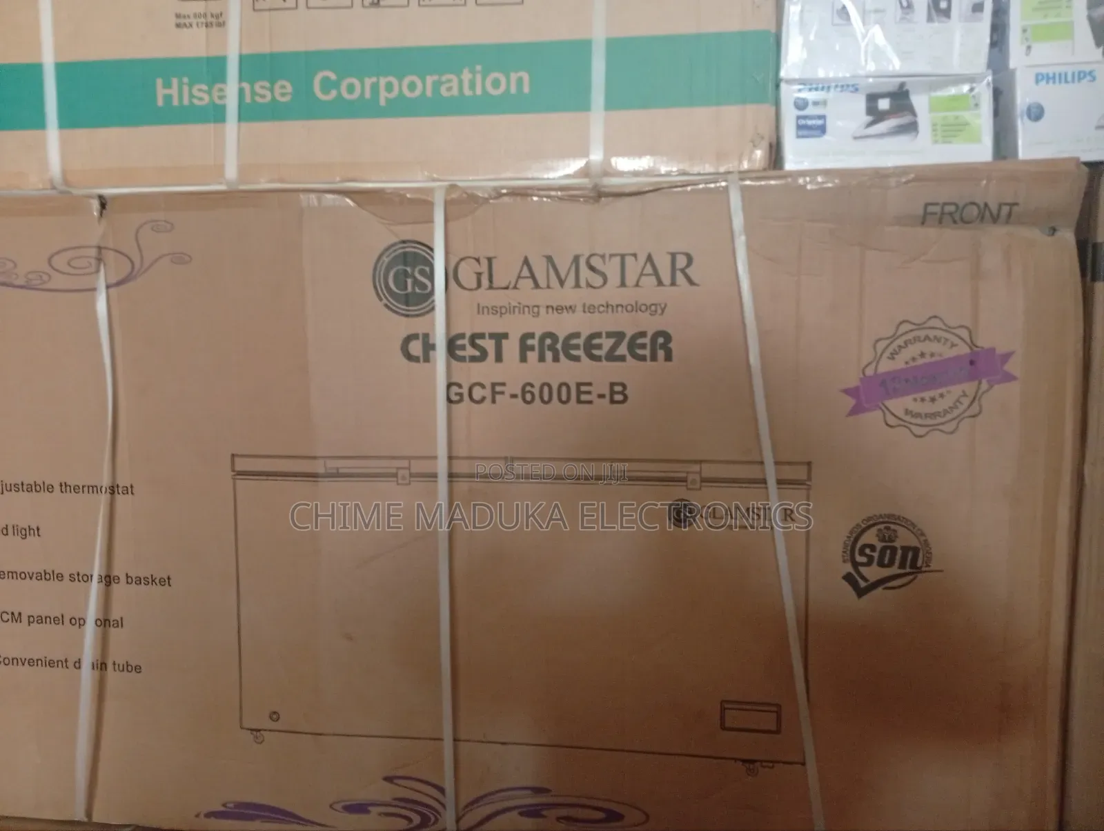 500litres Glamster Freezer